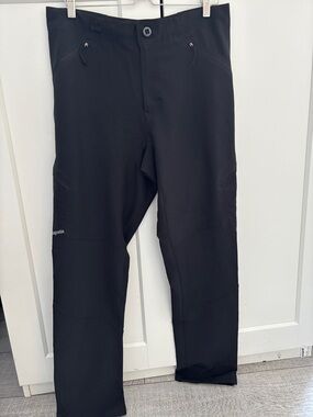 Patagonia Men’s Black Soft-Shell Hiking Pants